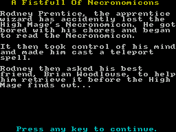 A Fistful of Necronomicons (1995)(Zenobi Software)